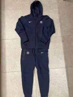 【新品タグ有】パリサンジェルマン テックフリース 上下セット Sサイズ ネイビー NIKE◇ PSG Tech Fleece パリ サンジェルマン テック フリース