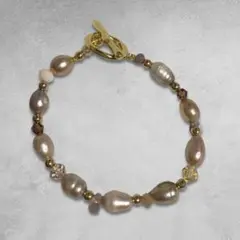 上品な淡水パールのブレスレット❤︎