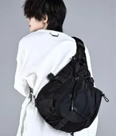 cobra buckle nylon one shoulder bag（撥水）