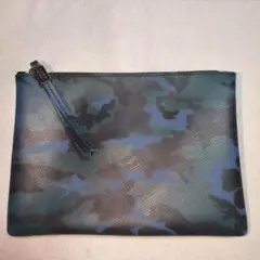 《美品》GUM 迷彩柄ポーチ