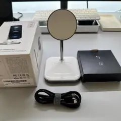 Satechi 2-in-1 Magnetic Wireless 充電スタンド