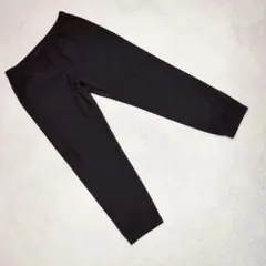 良品★GU ドライストレッチ ジョガーパンツGA スリムシルエット 黒 M