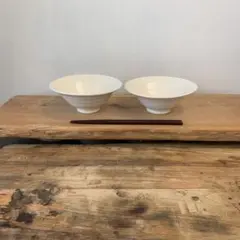 新品　陶器　陶芸作家　浅茶碗2個　31