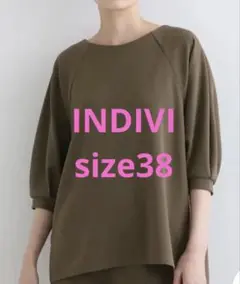 【INDIVI 】 ラグランスリーブトップス♡size38