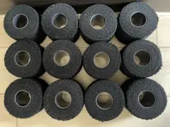ソフト伸縮テープ　黒　６個