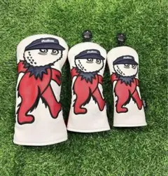 マルボン クラブカバー Malbon Golfゴルフヘッドカバー3個セット