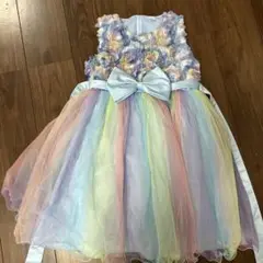 レインボードレス　140センチ