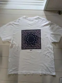 Arch バンダナ柄 Tシャツ ホワイト