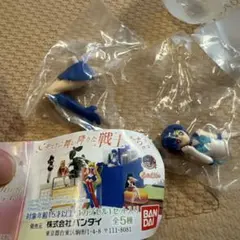 デスクに舞い降りた戦士たち ガチャガチャ セーラームーン マーキュリー 新品