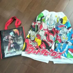 ウルトラマン ラップタオルとショッパーのセット