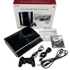 【完品】PS3 CECHL00 80GB ブラック ソフト付