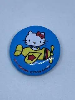 2885ハローキティ25周年記念ミニ缶バッチ キャラクターグッズ