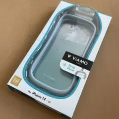iPhone 14/13 耐傷・耐衝撃ハイブリッドケース ライトブルー