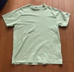 Champion XL ライトグリーン Tシャツ