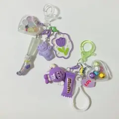 じゃらじゃらキーホルダー