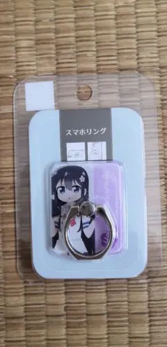 私に天使が舞い降りた! 描き下ろし スマホリング 白咲花