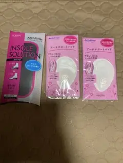 ArchFitter アーチサポートパッド 2個セット　薄型インソール1組