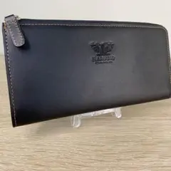 HAMANO ブラックレザー 長財布