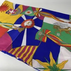 2508-101｜美品｜エトロ スカーフ シルク マルチカラー