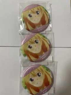 四月は君の嘘　オンラインくじ　宮園かをり　場面写グリッター缶バッジ