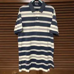 Polo by Ralph Lauren ストライプ ポロシャツ L
