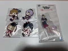 ハイキュー‼︎ 一番くじ　アクリルスタンド　ラバーチャーム　宮侑　北　孤爪　黒尾