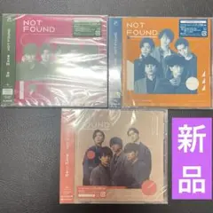 新品‼︎ SexyZone NOT FOUND 3形態