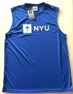 NYU タンクトップ インクブルー F (LL)