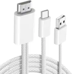 Type C to HDMI 変換ケーブル 【4K@60Hz】 1.8M
