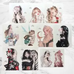 ⑫cotton melody様 オリジナルステッカー 10枚セット