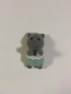 シルバニアファミリー ペルシャ猫の赤ちゃん黒 （ランダムおまけ付き）