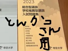 オリジナル解説あり♪ 帝京大学　学校推薦型　総合選抜　過去問　2024〜20年 オリジナル解説あり♪ 帝京大学 学校推薦型 総合選抜 過去問