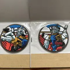 ガンダム GQuuuuuuX ジークアクス ラバーコースター 白いガンダム　2種