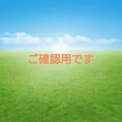 ご確認用です