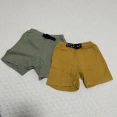 petit main branshes ハーフパンツ 80cm 2P