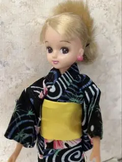 No.7500手作りりかちゃん浴衣セット