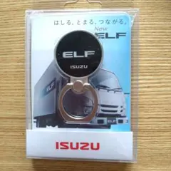 【新品未使用】ISUZU ELF スマホリング ブラック　いすゞ