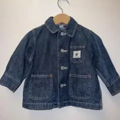 美品ナチュラルブーデニムジャケット80