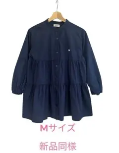 POLO ネイビー Mサイズ ティアードチュニック