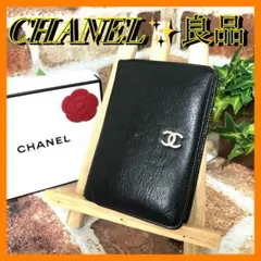 良品✨CHANEL シャネル ココマーク レザー カードケース パスケース