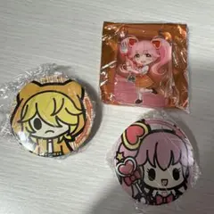 #コンパス マルコス リリカ マルリリ サンリオ缶バッジ、アクリルスタンド