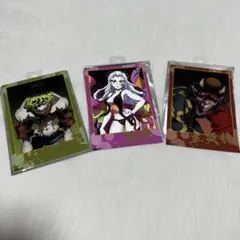 鬼滅の刃 ブロマイド 3枚セット