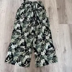 FREE'S MART フリーズマート　ウエストゴム花柄パンツ