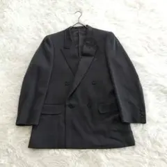 【高島屋】ダブルブレストテーラードジャケット　ダークグレー オーダー 日本製