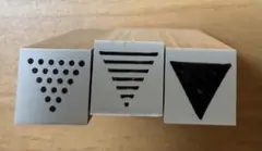 スタンプ 　三角
