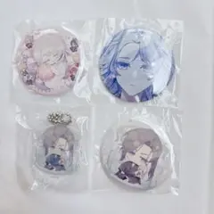 泡沫のユークロニア ステラ ステラワース アクキー 缶バッジ 石蕗 雛菊