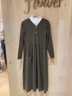 【used】flower ワンピース