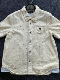 POLO 150㌢☆マリン　半袖シャツ　上品　冠婚葬祭　重ね着風