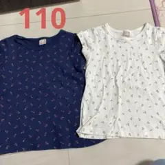 プティマイン　半袖　110 ２点セット