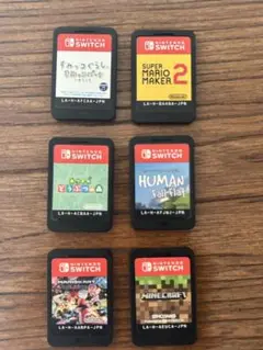 Nintendo Switch ソフト 6本セット（ソフトのみ・パッケージなし）